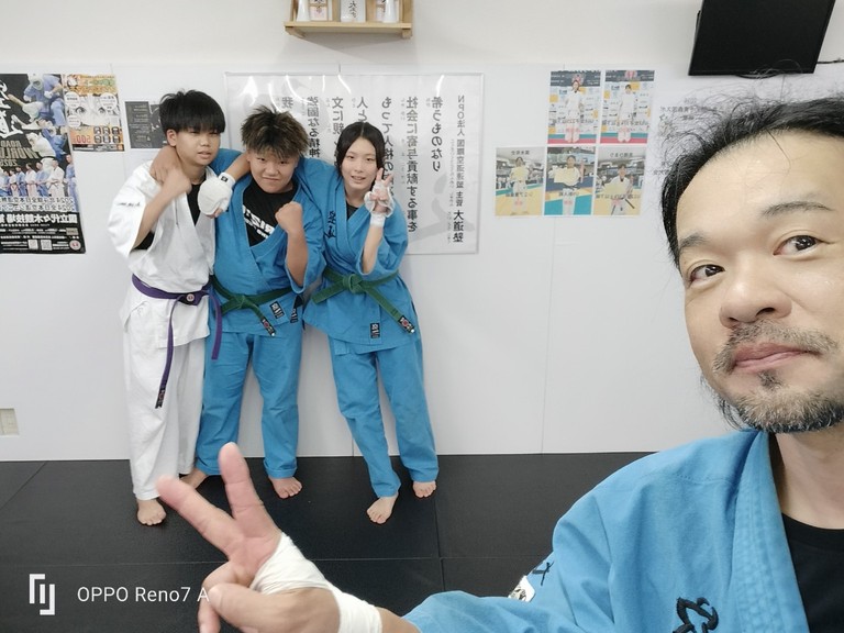 大道塾水戸 少年部の稽古風景